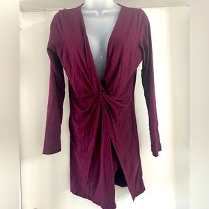 Burgundy Dress